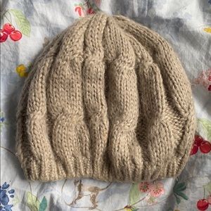 Accessorize taupe beanie